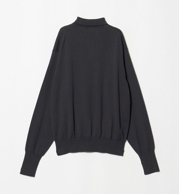 UNITED ARROWS green label relaxing「FINE BASIC アメリカンシーアイランドコットン 長袖 ニットポロシャツ」|ニット・セーター|