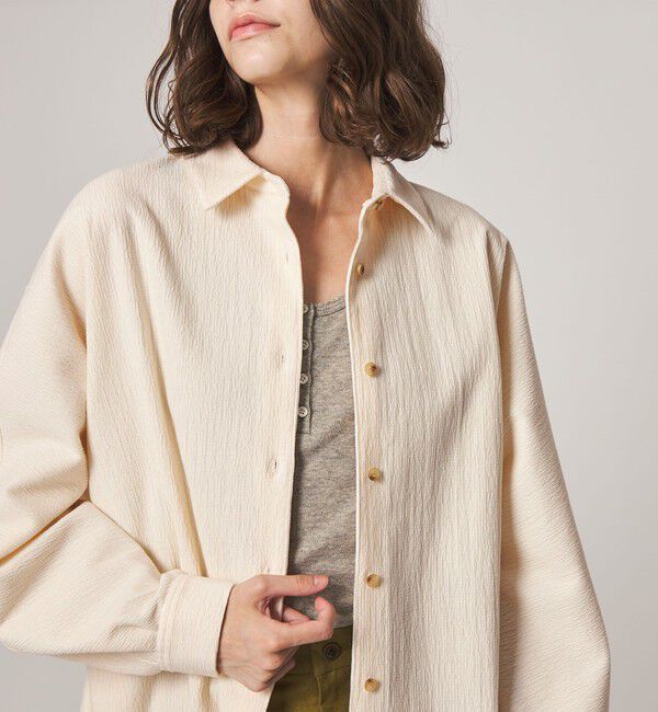 STEVEN ALAN「＜Steven Alan＞ランダム コーデュロイ ドルマンスリーブ シャツ」|シャツ・ブラウス|