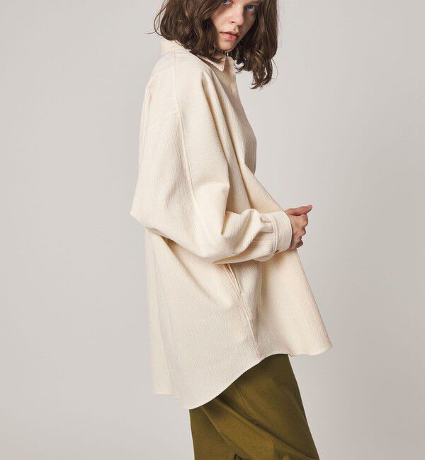 STEVEN ALAN「＜Steven Alan＞ランダム コーデュロイ ドルマンスリーブ シャツ」|シャツ・ブラウス|