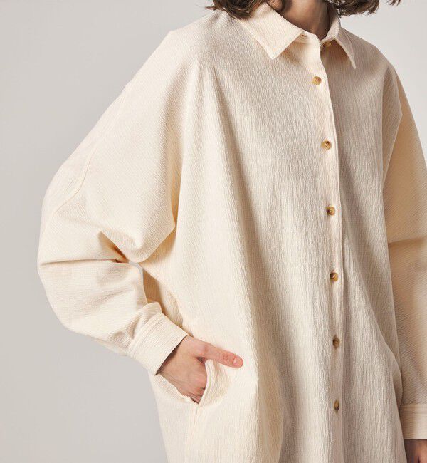 STEVEN ALAN「＜Steven Alan＞ランダム コーデュロイ ドルマンスリーブ シャツ」|シャツ・ブラウス|