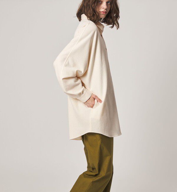 STEVEN ALAN「＜Steven Alan＞ランダム コーデュロイ ドルマンスリーブ シャツ」|シャツ・ブラウス|