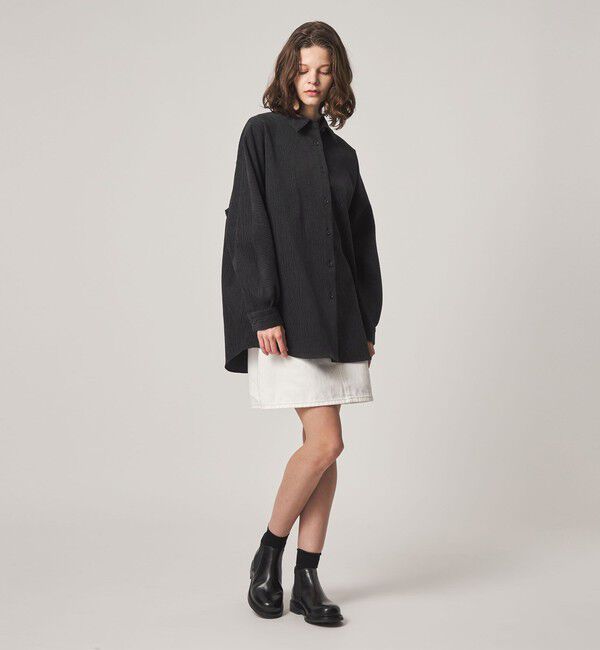 STEVEN ALAN「＜Steven Alan＞ランダム コーデュロイ ドルマンスリーブ シャツ」|シャツ・ブラウス|