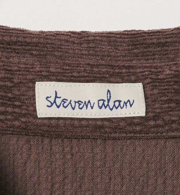 STEVEN ALAN「＜Steven Alan＞ランダム コーデュロイ ドルマンスリーブ シャツ」|シャツ・ブラウス|