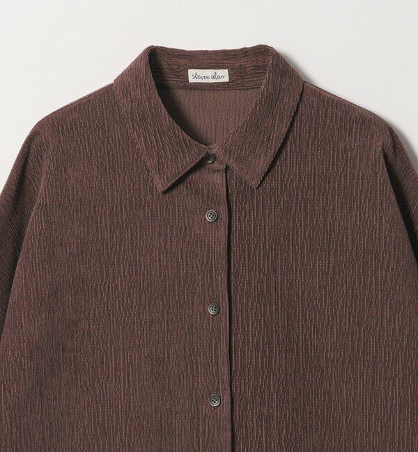 STEVEN ALAN「＜Steven Alan＞ランダム コーデュロイ ドルマンスリーブ シャツ」|シャツ・ブラウス|