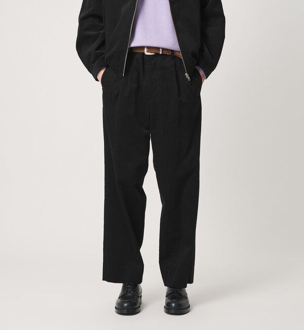 BEAUTY&YOUTH UNITED ARROWS「サッカーライク コーデュロイ スラックス NO.9」|チノ|