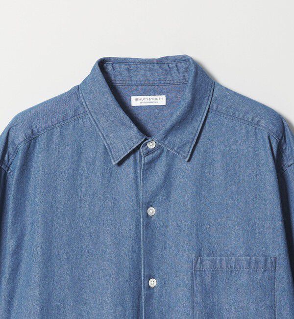 BEAUTY&YOUTH UNITED ARROWS「【WEB限定 WARDROBE SMART】デニムシャツ」|シャツ・ブラウス|