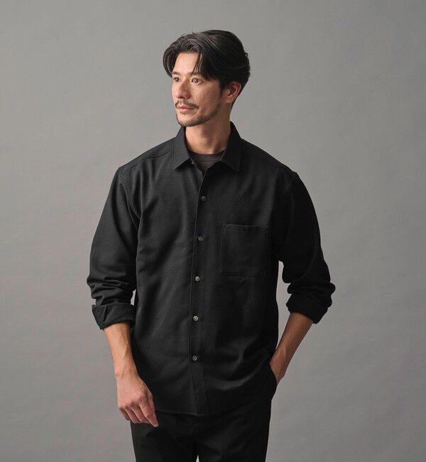 BEAUTY&YOUTH UNITED ARROWS「【WEB限定 WARDROBE SMART】ウールライク シャツ」|シャツ・ブラウス|