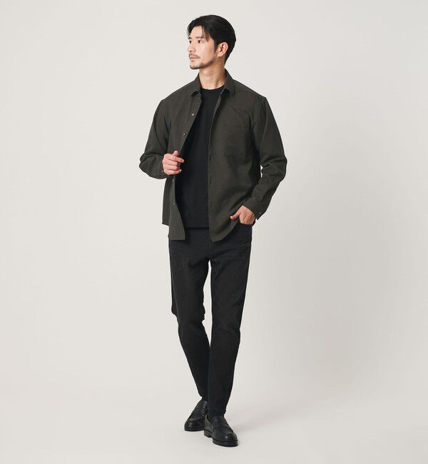 BEAUTY&YOUTH UNITED ARROWS「【WEB限定 WARDROBE SMART】ウールライク シャツ」|シャツ・ブラウス|
