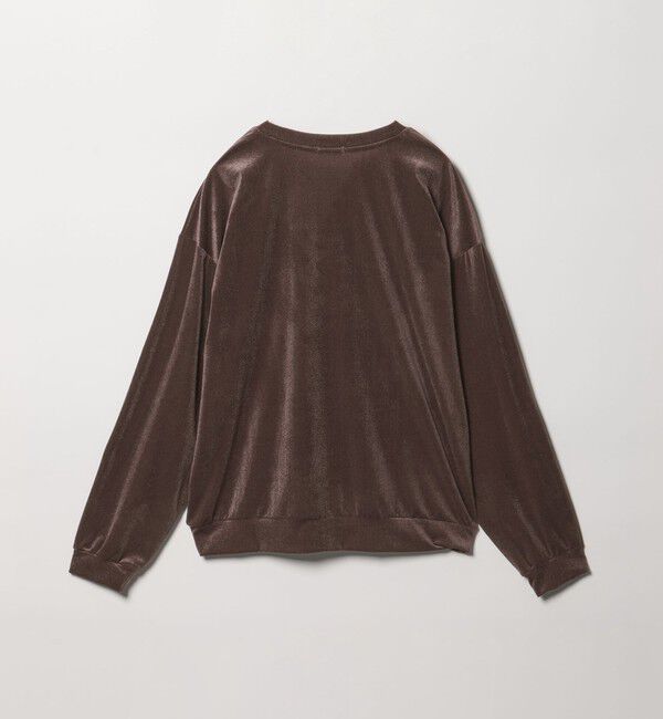 BEAUTY&YOUTH UNITED ARROWS「【WEB限定】シアーベロア スウェット Tシャツ」|Tシャツ・カットソー|