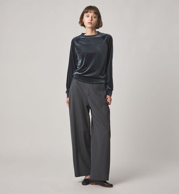 STEVEN ALAN「＜Steven Alan＞ベロア プルオーバー」|Tシャツ・カットソー|