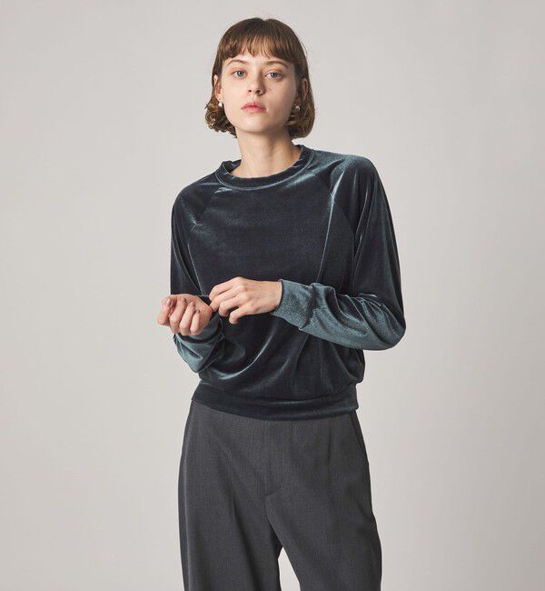 STEVEN ALAN「＜Steven Alan＞ベロア プルオーバー」|Tシャツ・カットソー|
