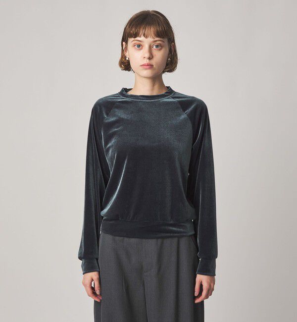 STEVEN ALAN「＜Steven Alan＞ベロア プルオーバー」|Tシャツ・カットソー|