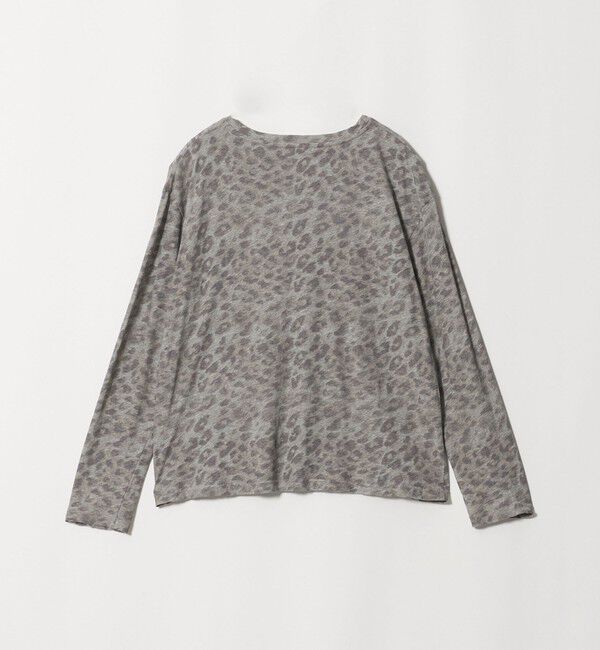 BEAUTY&YOUTH UNITED ARROWS「コットン レオパードロングスリーブ プルオーバー」|Tシャツ・カットソー|