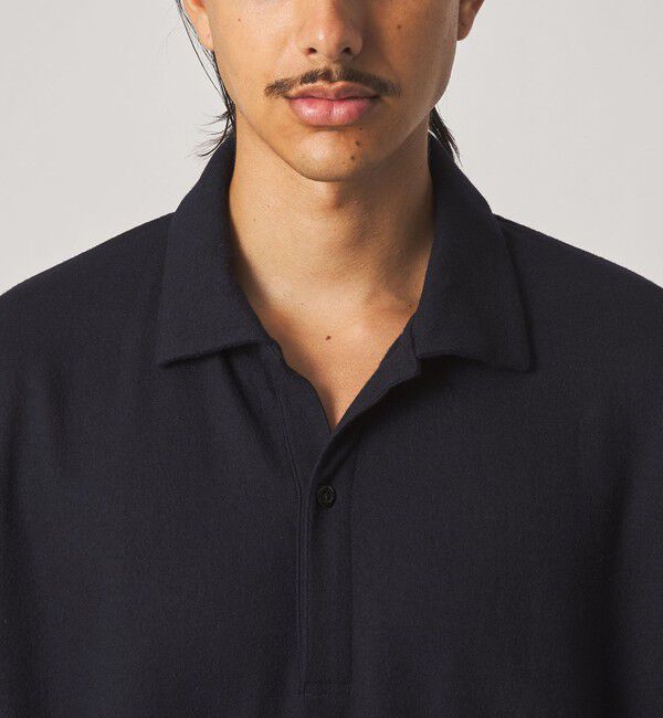 STEVEN ALAN「＜Steven Alan＞ ミルド ウール 1B スキッパー」|ポロシャツ|