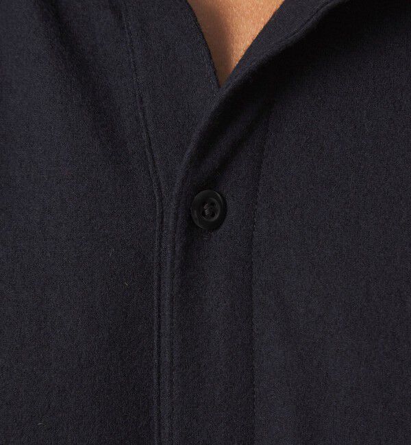 STEVEN ALAN「＜Steven Alan＞ ミルド ウール 1B スキッパー」|ポロシャツ|