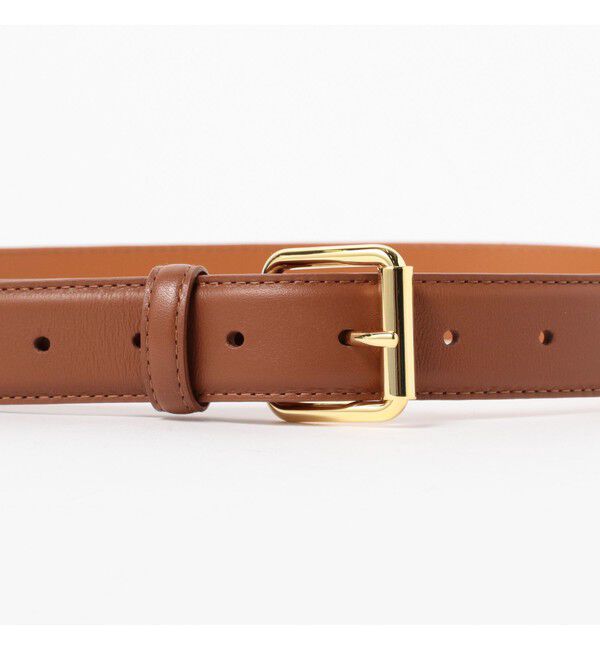 BEAMS SELECTION for WOMEN「MAISON BOINET / カーフレザーベルト 28mm」|ベルト|