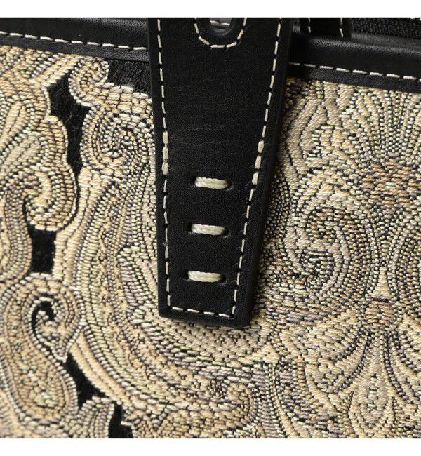 BEAMS SELECTION for WOMEN「A VACATION / SABRINA ONYX トートバッグ」|トートバッグ|