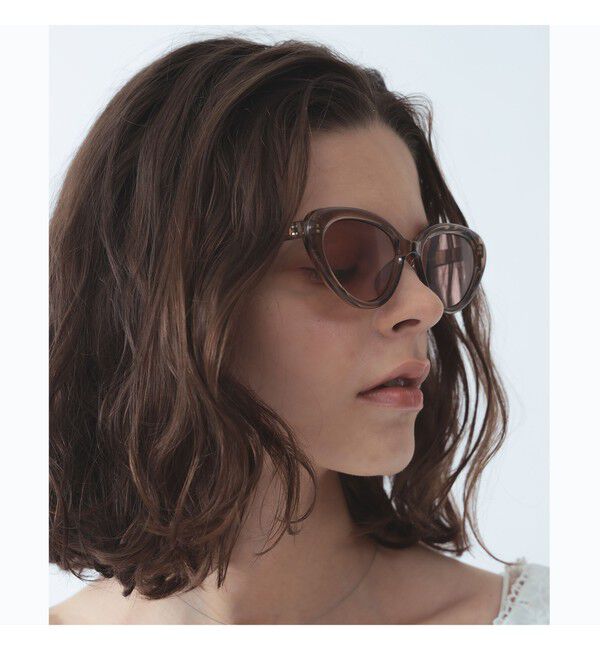 BEAMS SELECTION for WOMEN「【別注】noeyedia / サングラス "NE-459"」|サングラス|BROWN