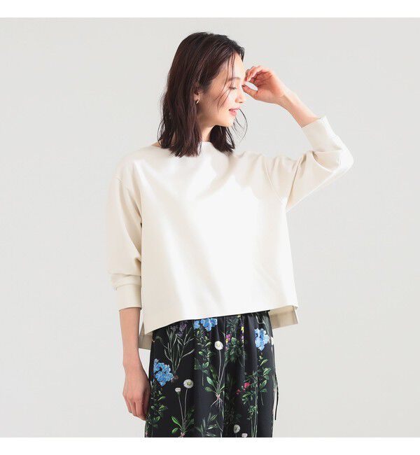 Demi-Luxe BEAMS 「ポンチ ボートネック プルオーバー」|Tシャツ・カットソー|