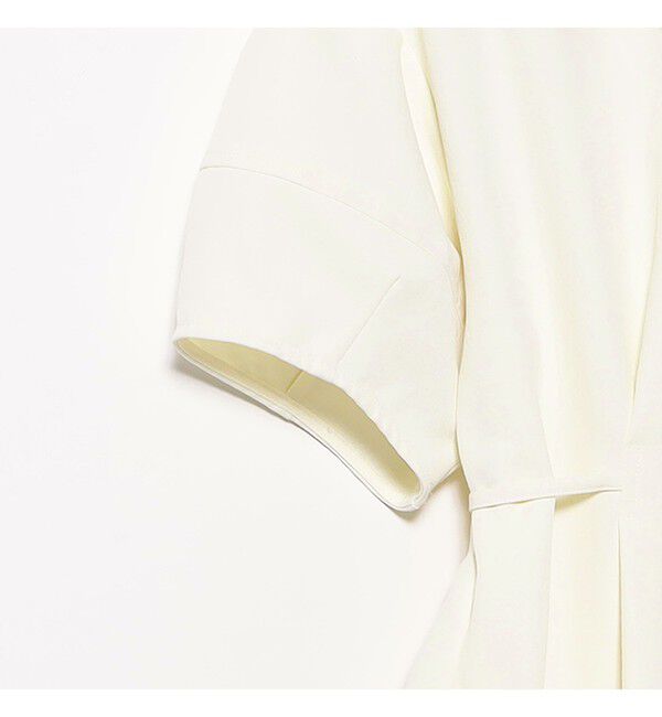 Ray BEAMS 「ハーフ ジップ シャツ ワンピース」|ワンピース|