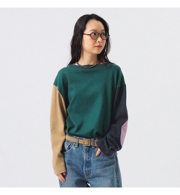 BEAMSBOY「エルボーパッチ バスク」|Tシャツ・カットソー|SOLID CRAZY
