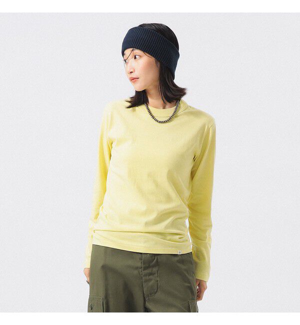 BEAMSBOY「ボーイ ベーシック ロングスリーブ」|Tシャツ・カットソー|YELLOW