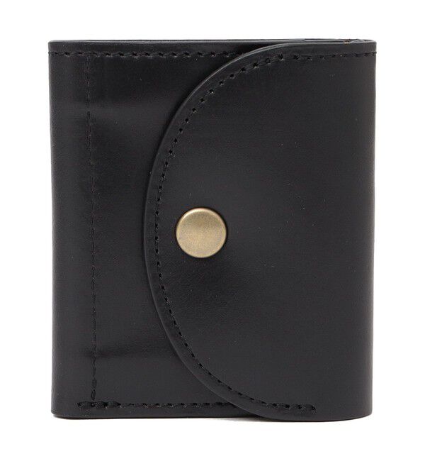 SHIPS any「HORWEEN コンパクト ウォレット◆」|財布|ブラック