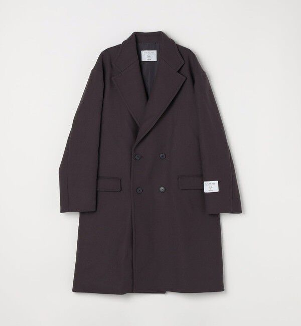 SHIPS any「PURE WOOL MELTON ダブル チェスターコート 26AW◆」|チェスターコート|