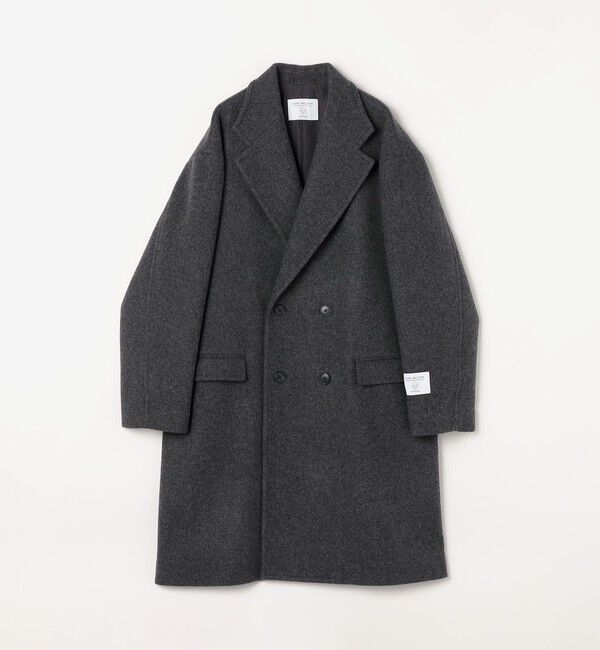 SHIPS any「PURE WOOL MELTON ダブル チェスターコート 26AW◆」|チェスターコート|