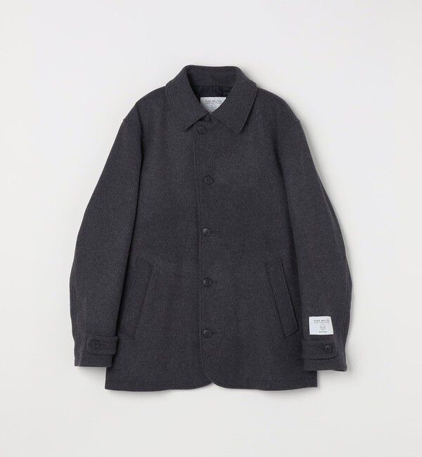 SHIPS any「PURE WOOL MELTON シングル Pコート 26AW◆」|ピーコート|