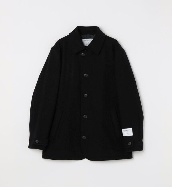 SHIPS any「PURE WOOL MELTON シングル Pコート 26AW◆」|ピーコート|
