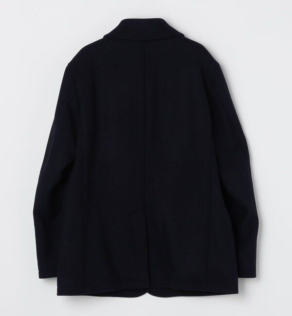 SHIPS any「PURE WOOL MELTON シングル Pコート 26AW◆」|ピーコート|