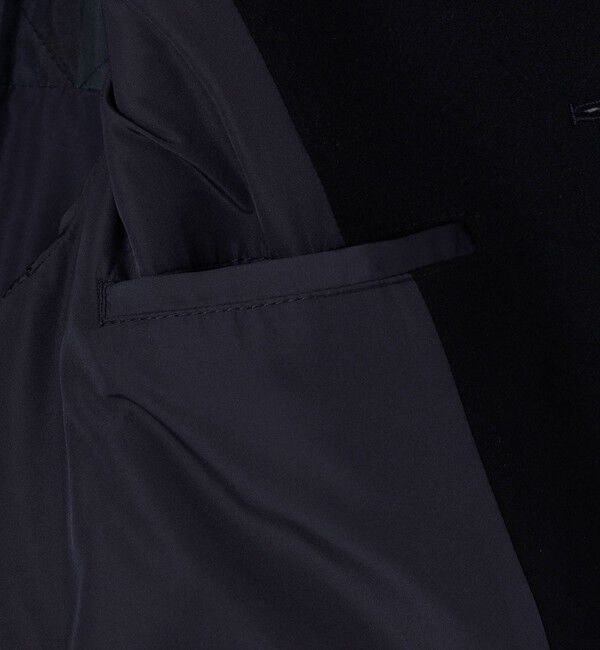 SHIPS any「PURE WOOL MELTON シングル Pコート 26AW◆」|ピーコート|