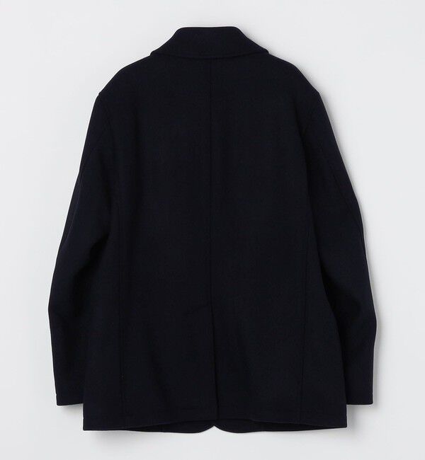 SHIPS any「PURE WOOL MELTON シングル Pコート 26AW◆」|ピーコート|