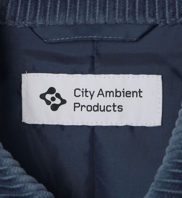 SHIPS「City Ambient Products: コーデュロイ コーチ ジャケット」|ブルゾン・スタジャン|