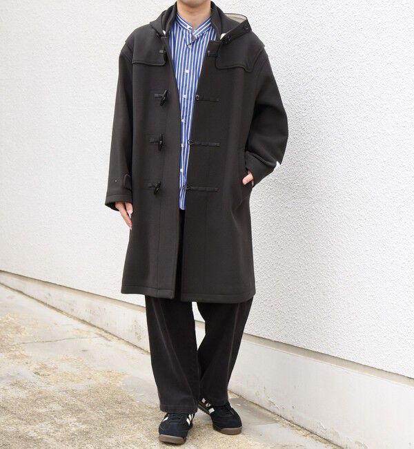 SHIPS any「PURE WOOL MELTON ダッフル コート 26AW◆」|ダッフルコート|