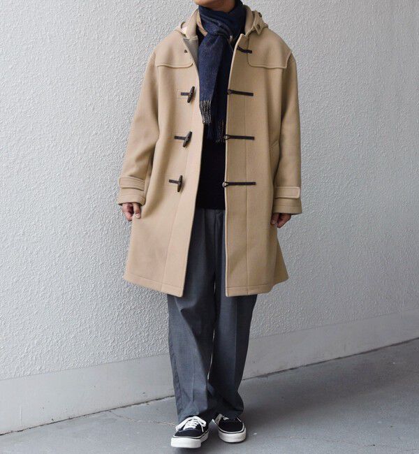 SHIPS any「PURE WOOL MELTON ダッフル コート 26AW◆」|ダッフルコート|