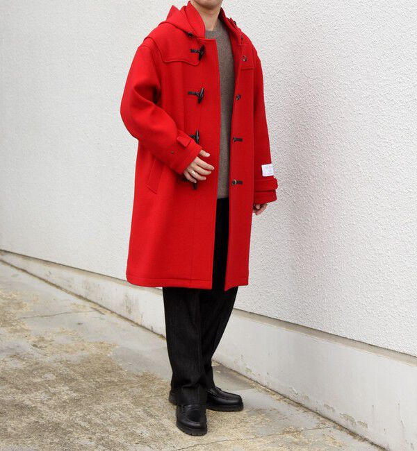 SHIPS any「PURE WOOL MELTON ダッフル コート 26AW◆」|ダッフルコート|
