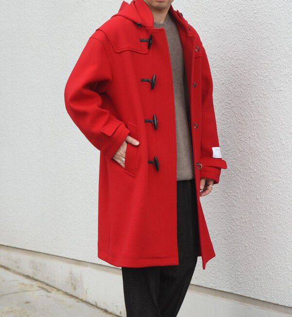SHIPS any「PURE WOOL MELTON ダッフル コート 26AW◆」|ダッフルコート|