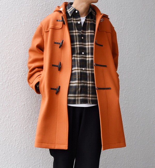 SHIPS any「PURE WOOL MELTON ダッフル コート 26AW◆」|ダッフルコート|