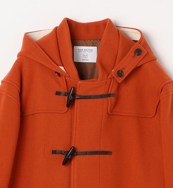 SHIPS any「PURE WOOL MELTON ダッフル コート 26AW◆」|ダッフルコート|