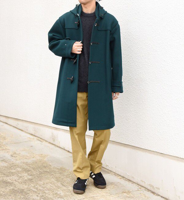 SHIPS any「PURE WOOL MELTON ダッフル コート 26AW◆」|ダッフルコート|