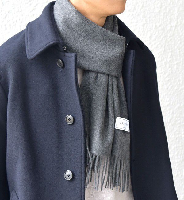 SHIPS any「SHIPS any: カシミヤ ソリッド マフラー 25AW」|マフラー|