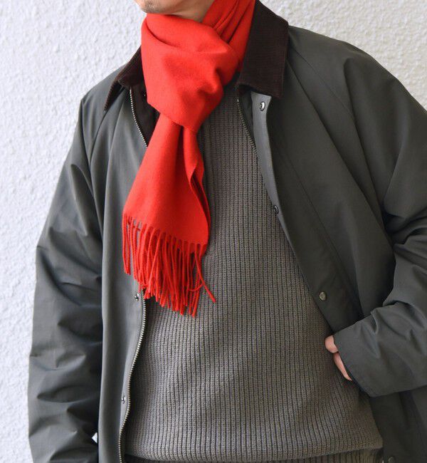 SHIPS any「SHIPS any: カシミヤ ソリッド マフラー 25AW」|マフラー|