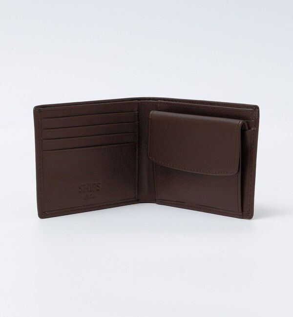 SHIPS Colors 「レザー BI-FOLD ウォレット (二つ折り 財布)◇」|財布|