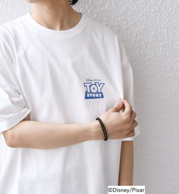 SHIPS any「SHIPS any:〈洗濯機可能〉TOYSTORY/トイ・ストーリー/ メッセージ プリント ロゴ Tシャツ」|Tシャツ・カットソー|