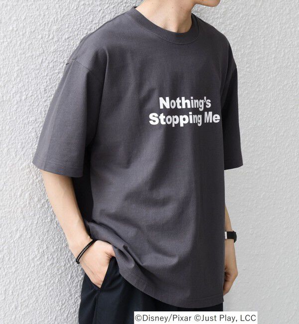 SHIPS any「SHIPS any:〈洗濯機可能〉TOYSTORY/トイ・ストーリー/ メッセージ プリント ロゴ Tシャツ」|Tシャツ・カットソー|