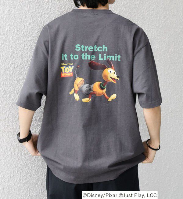 SHIPS any「SHIPS any:〈洗濯機可能〉TOYSTORY/トイ・ストーリー/ メッセージ プリント ロゴ Tシャツ」|Tシャツ・カットソー|