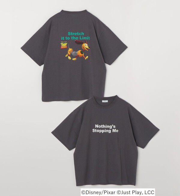 SHIPS any「SHIPS any:〈洗濯機可能〉TOYSTORY/トイ・ストーリー/ メッセージ プリント ロゴ Tシャツ」|Tシャツ・カットソー|