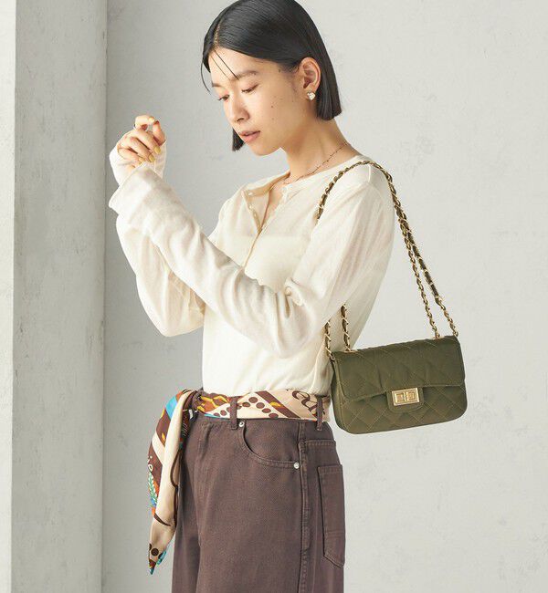 SHIPS for women「【SHIPS別注】miller:シアー ヘンリー ネック ロング スリーブ TEE 26AW」|Tシャツ・カットソー|